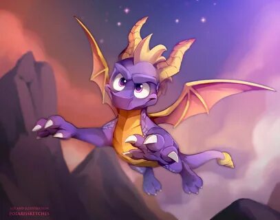 Fanart of Spyro the Dragon for the... - Polaris Spyro the dr