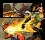 Rogue and Jean Grey vs Iceman and Emma Frost - Battles - Com