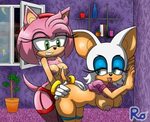 Rouge the bat :: Amy Rose :: Straponess :: Pictured Femdom :
