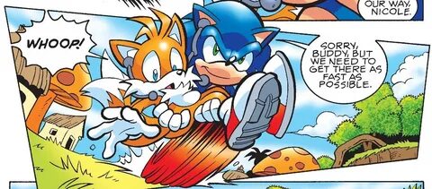 Hedgehogs Can't Swim: Sonic the Hedgehog: Issue 181