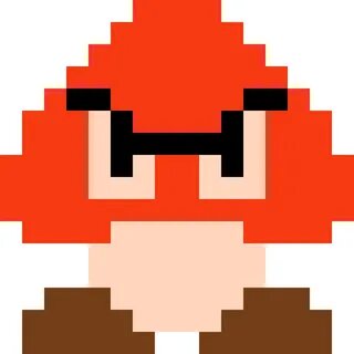 How To Draw A Mushroom From Mario In Pixel Art Creator Roblo