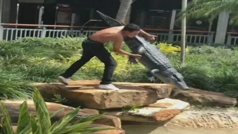 Florida teenager arrested after being filmed wrestling fake 