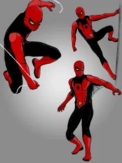 Spider-Man Concept art Marvel Amino