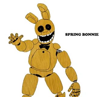 How To Draw Spring Bonnie - Draw the fun and easy way. - Jhv