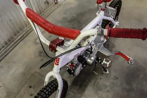 Lossa Engineering: кастом-мопед Redline x Honda CT90 BMX / К