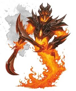 D&D Monster Monday: Fire Elemental Myrmidon - Dungeon Solver
