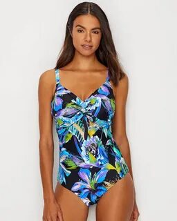 Купальник Fantasie Paradise Bay Swimsuit (Aqua Multi) 85H ку