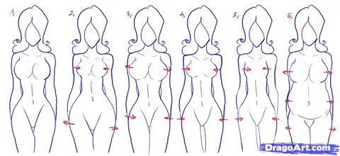 How to Draw Female Figures, Draw Female Bodies Toons Mag Plu