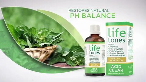 Restore your body's natural pH balance with Lifetones Acid C