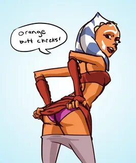 FurryBooru - ahsoka tano butt clothing english text female h