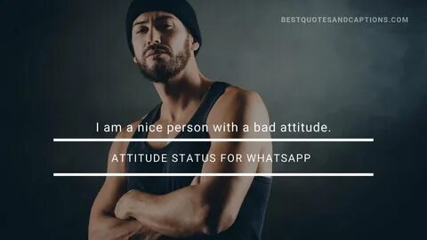 Attitude Status for WhatsApp 350+ of the best attitude statu