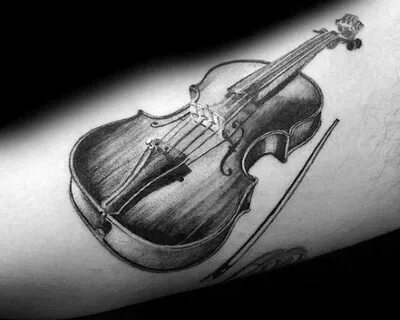 39 violin tattoos (and their meaning) - All about tattoos