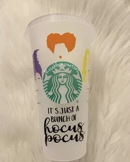Hocus Pocus Starbucks Cold Cup Personalized Starbucks Cup Et