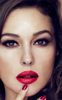 800x1280 monica bellucci Red Lips desktop PC and Mac wallpap