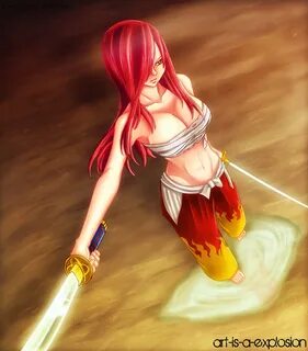 Erza Scarlet 3 Fan Arts Your daily Anime Wallpaper and Fan A