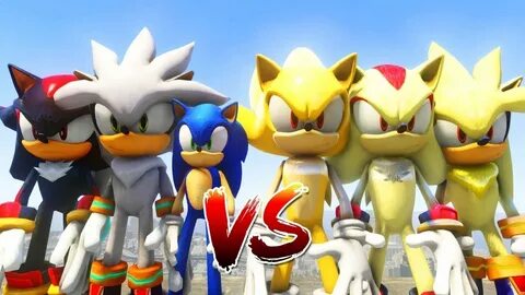 Battle of the superheroes - SONIC VS SHADOW, SONIC THE HEDGE