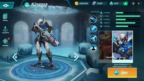 Paladins Strike: Kinessa abilities, talents and skins