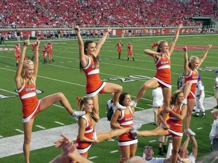 #cheer collegiate University of Utah cheerleaders Utes colle