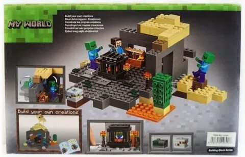 Конструктор Bela 10390 Подземелье аналог Lego Minecraft 2111