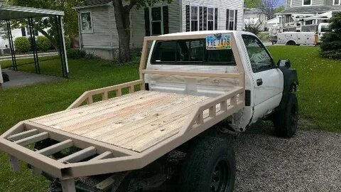 Pin by Cody Flodin on Flatbeds Truck flatbeds, Wooden truck 
