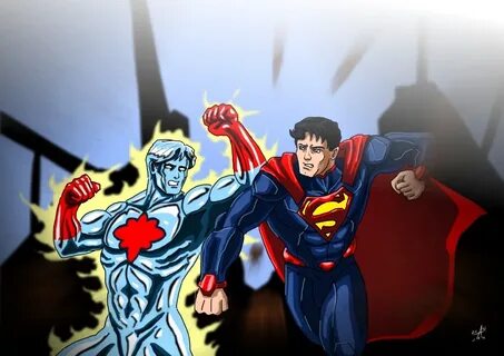 Superman Vs Captain Atom. Captain Atom Vs Superman (Injustic