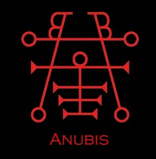Sigil Of Anubis. Anubis, Sigil magic, Demonology