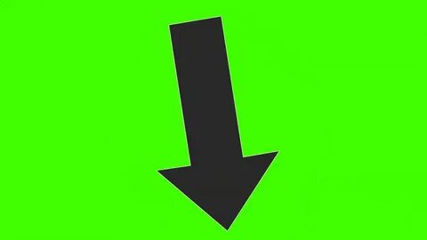 Rotating black arrow Green screen effect + Free Download lin