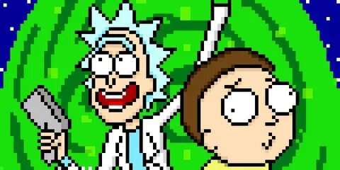 Steam Community :: :: Pixel Rick and Morty