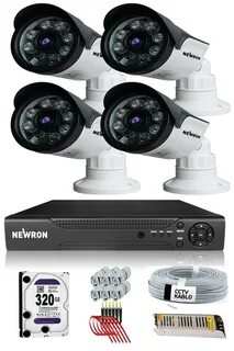 XCAM 4 Kameralı 1080p Fullhd Su Geçirmez 