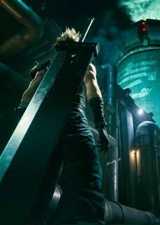 Cloud striffe in ffvii remake Final fantasy vii, Final fanta