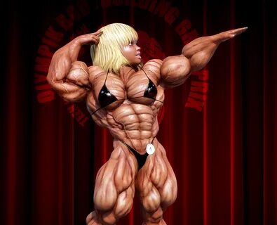 Female muscle growth deviantart.
