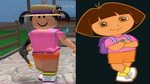 SEEING PEOPLE REACTIONS ON MY DORA OUTFIT Roblox(READ DISC!!