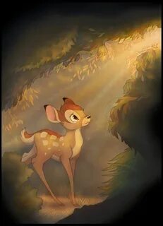 Bambi in the Light by RexKing on @DeviantArt Bambi disney, D