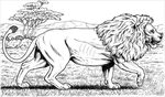Lion and the Mouse Coloring Page - ColoringBay