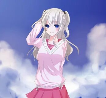 Safebooru - 1girl blue eyes charlotte (anime) highres long h