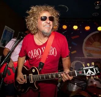Sammy Hagar and The Wabos Perform at Pre-Concert Party at Ca