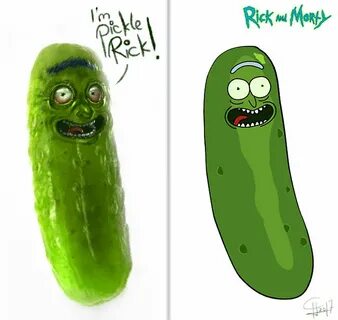 Pickle Rick by Scyrina on DeviantArt