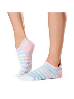 Носки нескользящие для йоги, пилатеса и фитнеса Savvy Tavi Noir. 