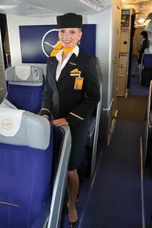 Lufthansa Stewardess #FlightAttendant Flight attendant, Flig