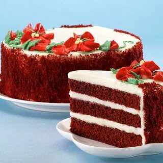 Торт красный бархат red velvet cake