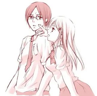 Uryu Ishida and Orihime Inoue - Uryu Ishida fan Art (3648179