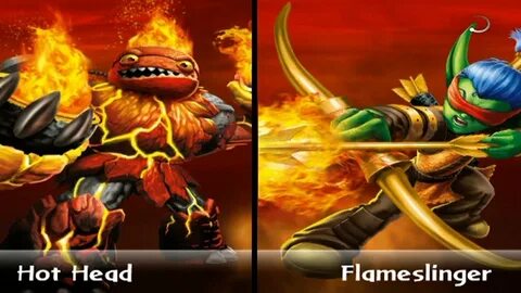 SKYLANDERS GIANTS - Hot Head VS. Flameslinger (VERSUS) - You