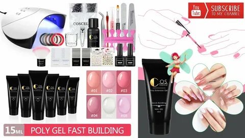 💅 COSCELIA NEW Polygel Kit OMG! Polygel Kit Tips & Tricks fo