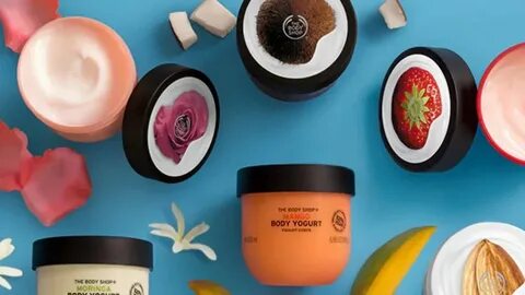 Meet the new 100% vegan The Body Shop body yogurts