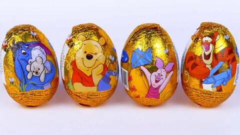 4 Surprise Eggs Disney Winnie the Pooh Surprise Toys Pooh Be