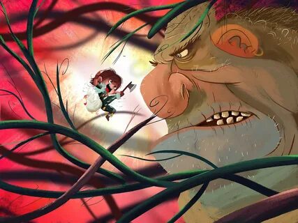Jack and the Beanstalk on Behance