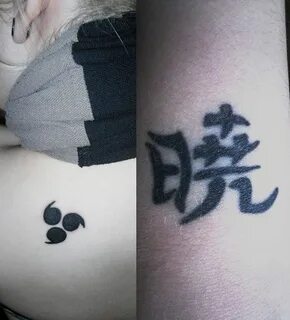 Curse Seal + Akatsuki Tattoo by https://www.deviantart.com/s