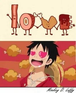 love meat Tudo anime, One piece, Animação