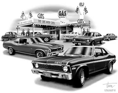 1962-1979 All Makes All Models Parts FB1301 1972 Nova print 