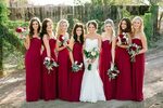 Buy bridesmaid red cheap online